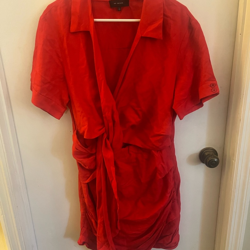 En Saison Mini Wrap Dress